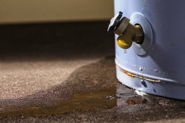 Water damage restoration process in Frazer, PA